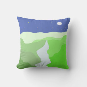 Cojín Decorativo arte paisajístico hermoso