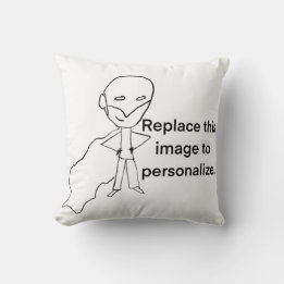 Cojín Decorativo Arte personalizado para niños, familia y amigos Fo