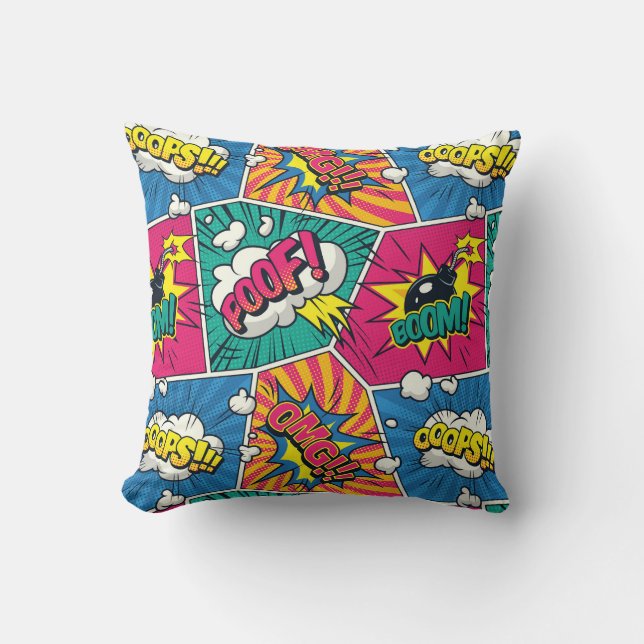 Cojín Decorativo Arte pop (Anverso)