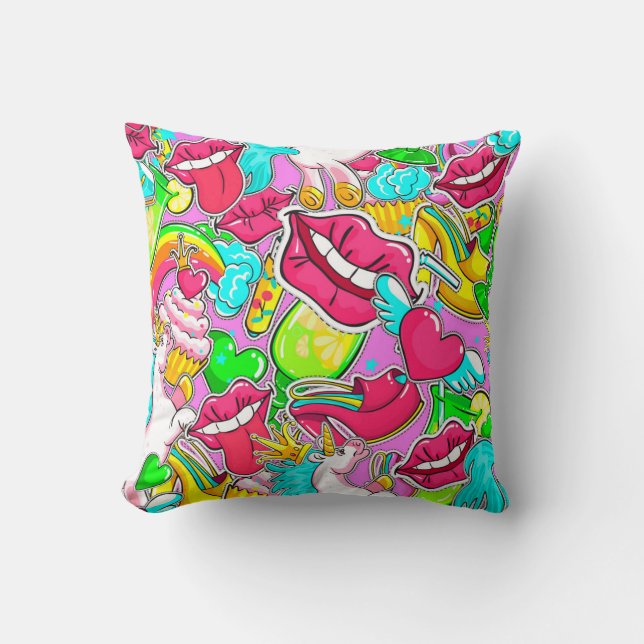 Cojín Decorativo Arte pop (Anverso)