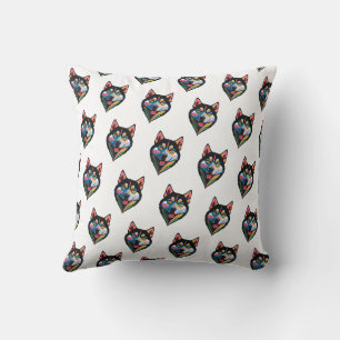 Cojín Decorativo Arte pop de perro