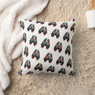 Cojín Decorativo Arte pop de perro