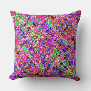 Cojín Decorativo Arte pop eléctrico lindo