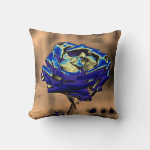 Cojín Decorativo Arte pop Rosa azul