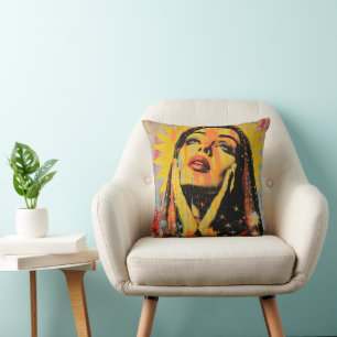 Cojín Decorativo Arte Pop Santa María