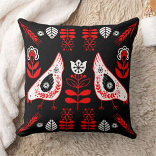 Cojín Decorativo Arte popular de Chicken Hen