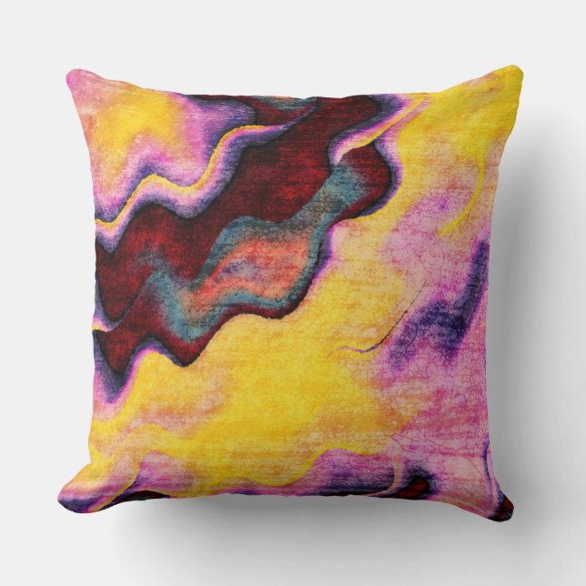 Cojín Decorativo Arte Resumen moderno #26 (Anverso)