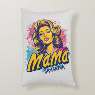 Cojín Decorativo Arte Retro Mama Pop Personalizado (14)