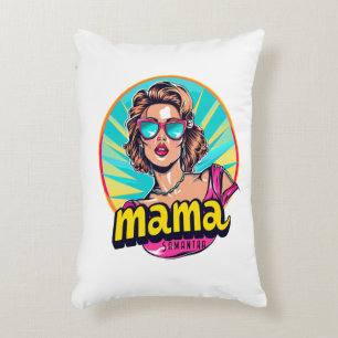 Cojín Decorativo Arte Retro Mama Pop Personalizado (3)
