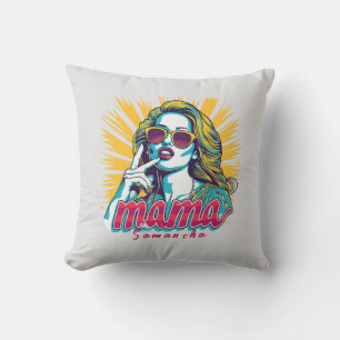 Cojín Decorativo Arte Retro Mama Pop Personalizado (5)