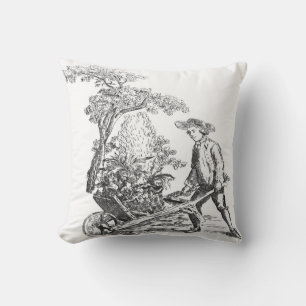Cojín Decorativo Arte rural antiguo
