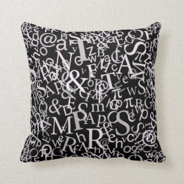 Cojín Decorativo Arte tipográfico