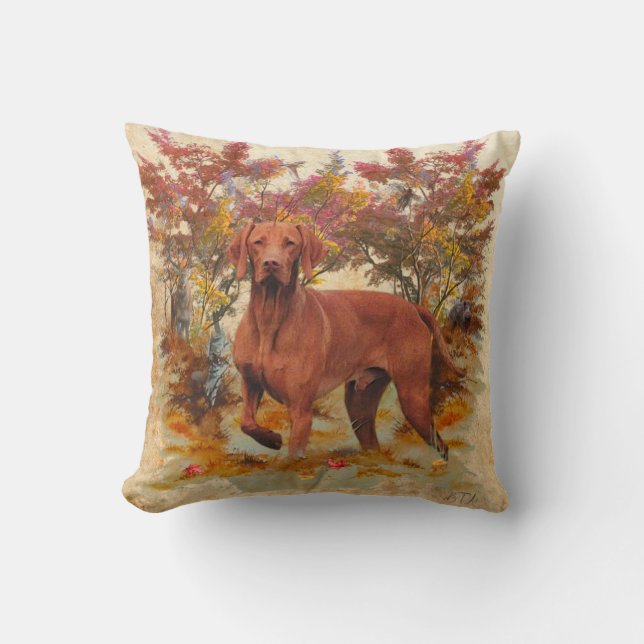 Cojín Decorativo Arte Vizsla Húngaro (Anverso)