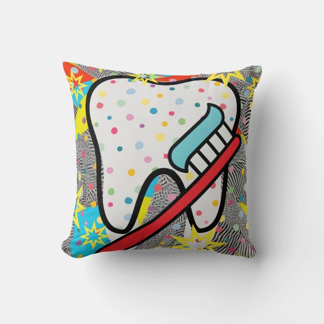 Cojín Decorativo Artes dentales (Anverso)
