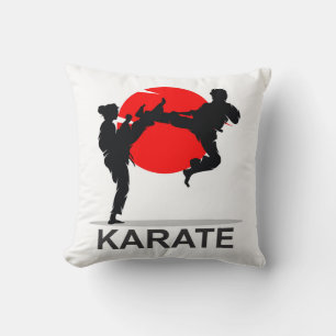 Cojín Decorativo Artes marciales karate luchan o esparcen