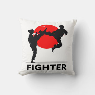 Cojín Decorativo Artes marciales karate luchan o esparcen