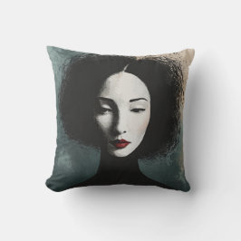 Cojín Decorativo Artistic Faceless Woman Portrait