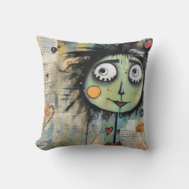 Cojín Decorativo ArtLady 13 Encantadora y angustiada