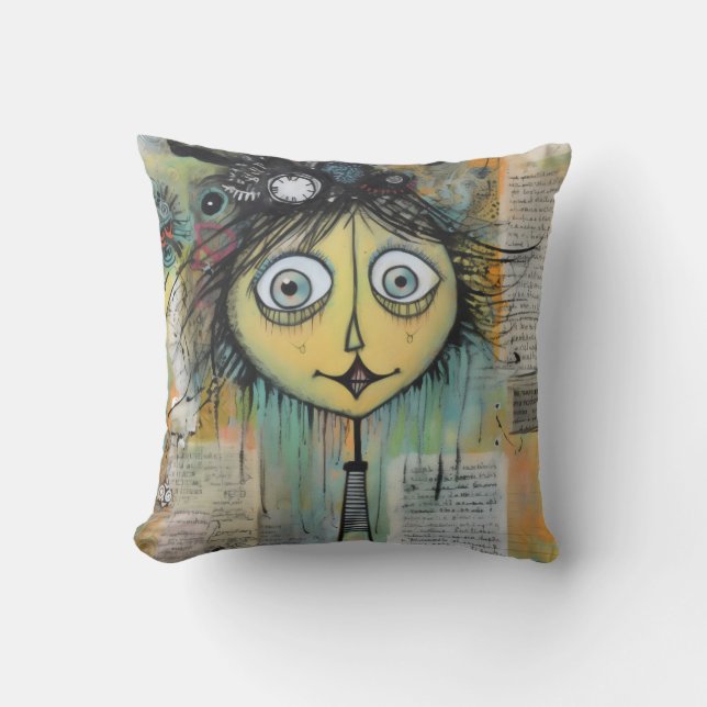 Cojín Decorativo ArtLady 24 Encantador y afligido (Anverso)