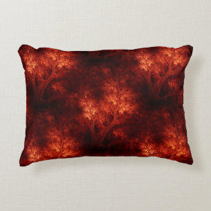 Cojín Decorativo Artsy Naranja Trees