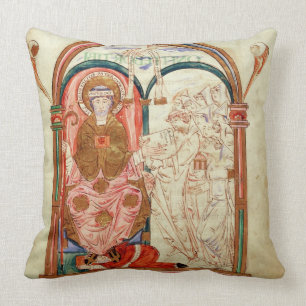 Cojín Decorativo Arundel 155 monjes f.133 de Christchurch,
