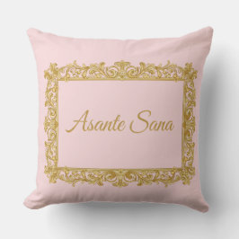 Cojín Decorativo Asante Sana Atardecer Rosa & Oro – Flouri Celestia