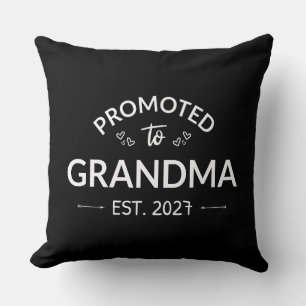Cojín Decorativo Ascendida a Abuela Est 2027 Nueva Nana II