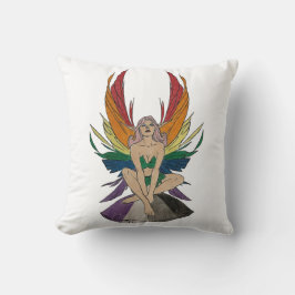 Cojín Decorativo Asexual Faerie