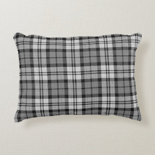 Cojín Decorativo Ash Gray Blackwatch Campbell Tartan Plaid