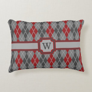 Cojín Decorativo Ashes and Embers Argyle Accent Pillow