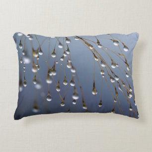 Cojín Decorativo Asia, China Huansan, gotas de rocío