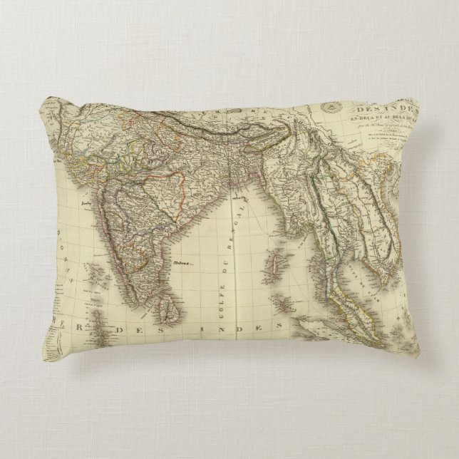 Cojín Decorativo Asia del Sur (Anverso)