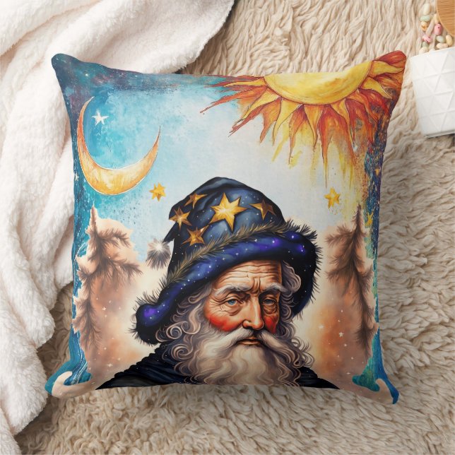 Cojín Decorativo Asistente Celestial Sol y Luna (Manta)