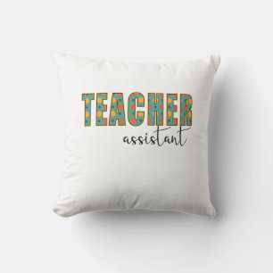 Cojín Decorativo Asistente de profesores de arte