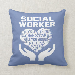 Cojín Decorativo Asistente social