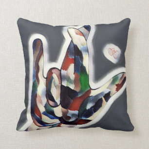 Cojín Decorativo ASL, realmente te quiero con los aspectos más des