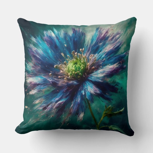 Cojín Decorativo Asombroso Aster Blossom (Anverso)