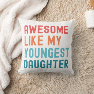Cojín Decorativo Asombroso, Como Mi Fiesta De La Familia Hija Más J
