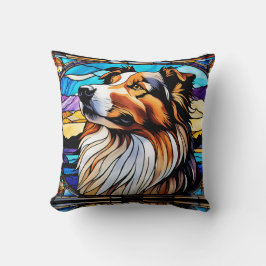 Cojín Decorativo Aspecto de vidrio de Collie Seted