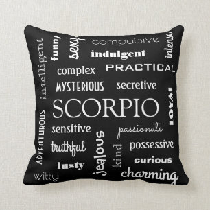 Cojín Decorativo Astrología Escorpio
