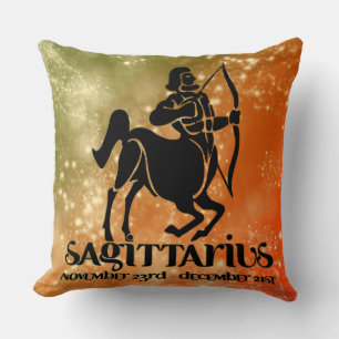 Cojín Decorativo Astrología Sagittarius Zodiac d1c Pillow