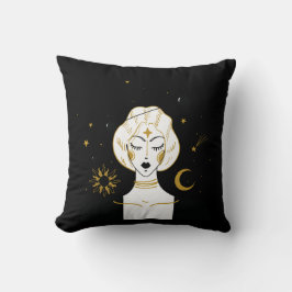 Cojín Decorativo Astrología Star Round Pillow