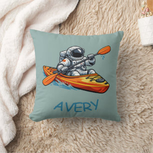 Cojín Decorativo . Astronaut en kayak