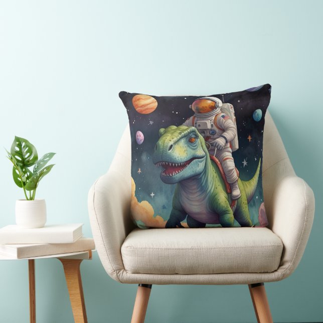 Cojín Decorativo Astronaut on Dino in Space (Silla)