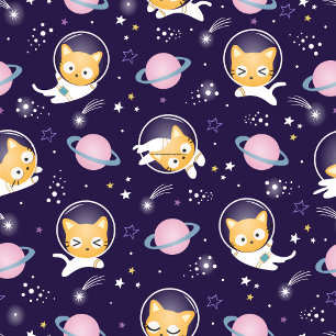 Cojín Decorativo Astronauta de gato bonito