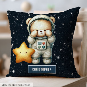Cojín Decorativo Astronauta De Oso De Teddy Pillow Niño Niño Decora