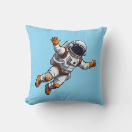 Cojín Decorativo Astronauta en el espacio