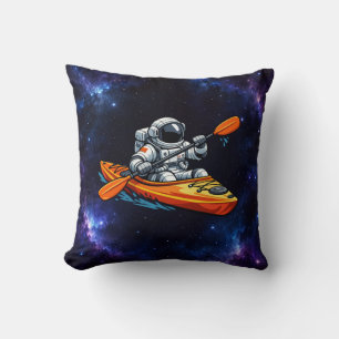 Cojín Decorativo . Astronauta en kayak