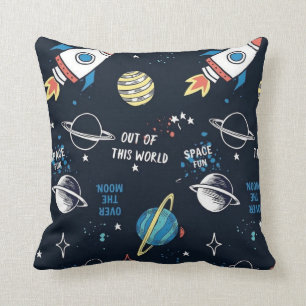Cojín Decorativo Astronauta espacial genial y hermoso