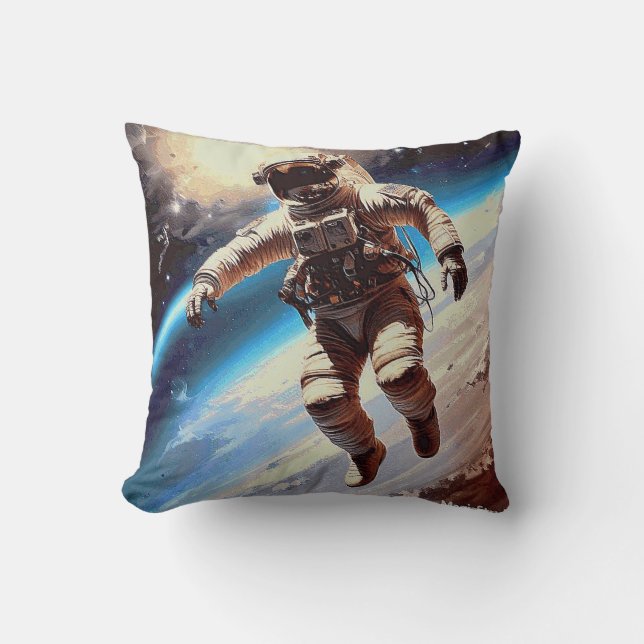 COJÍN DECORATIVO ASTRONAUTA SIN ATADURA (Anverso)